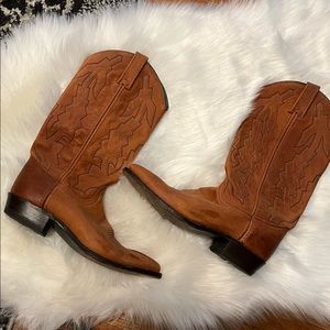 Vintage Dan Post Marlboro Boots